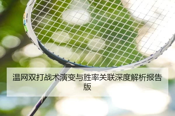 温网双打战术演变与胜率关联深度解析报告版